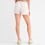 Clarissa Cotton Shorts - White