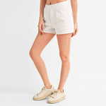 Clarissa Cotton Shorts - White