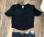 Nola Crop Top - Black