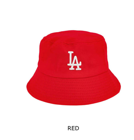LA Bucket Hats -Red