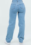 Letty Wide Leg Jeans -Denim