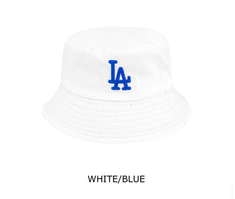 LA Bucket Hats - White