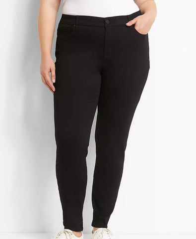 Plus Size High Rise Super Skinny Jeans